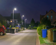 Foto: Beleuchtung Achstattring, Gießen nach Modernisierung mit LED-Leuchten